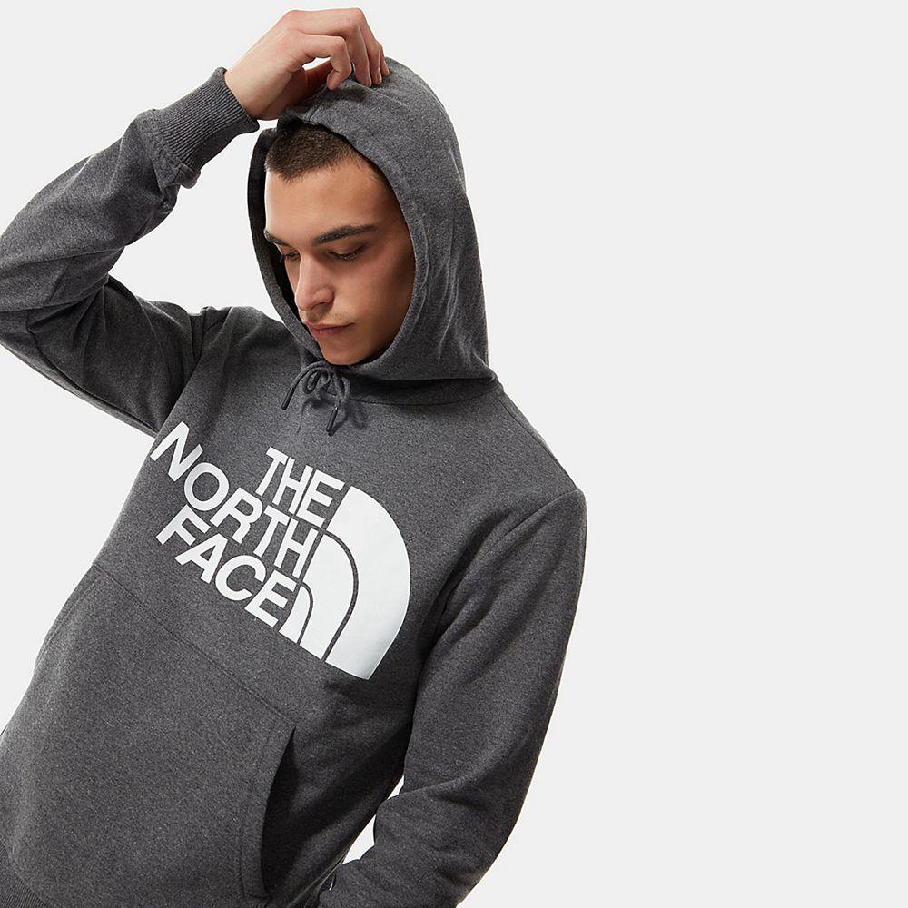 The North Face Standard Ανδρικα Φούτερ Hoodie - Γκρι (FVQO69510)